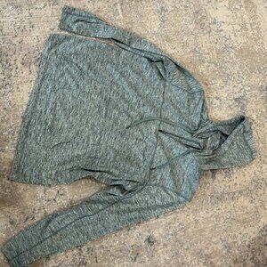 World Wide Sportsman Men’s Green Hooded Pullover XXL 2XL Lightweight Performance